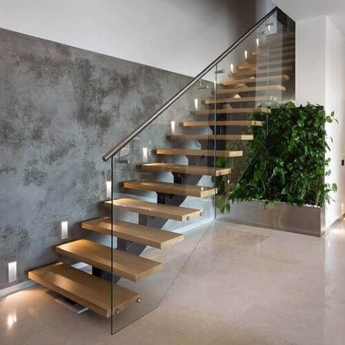 نرده شیشه ای